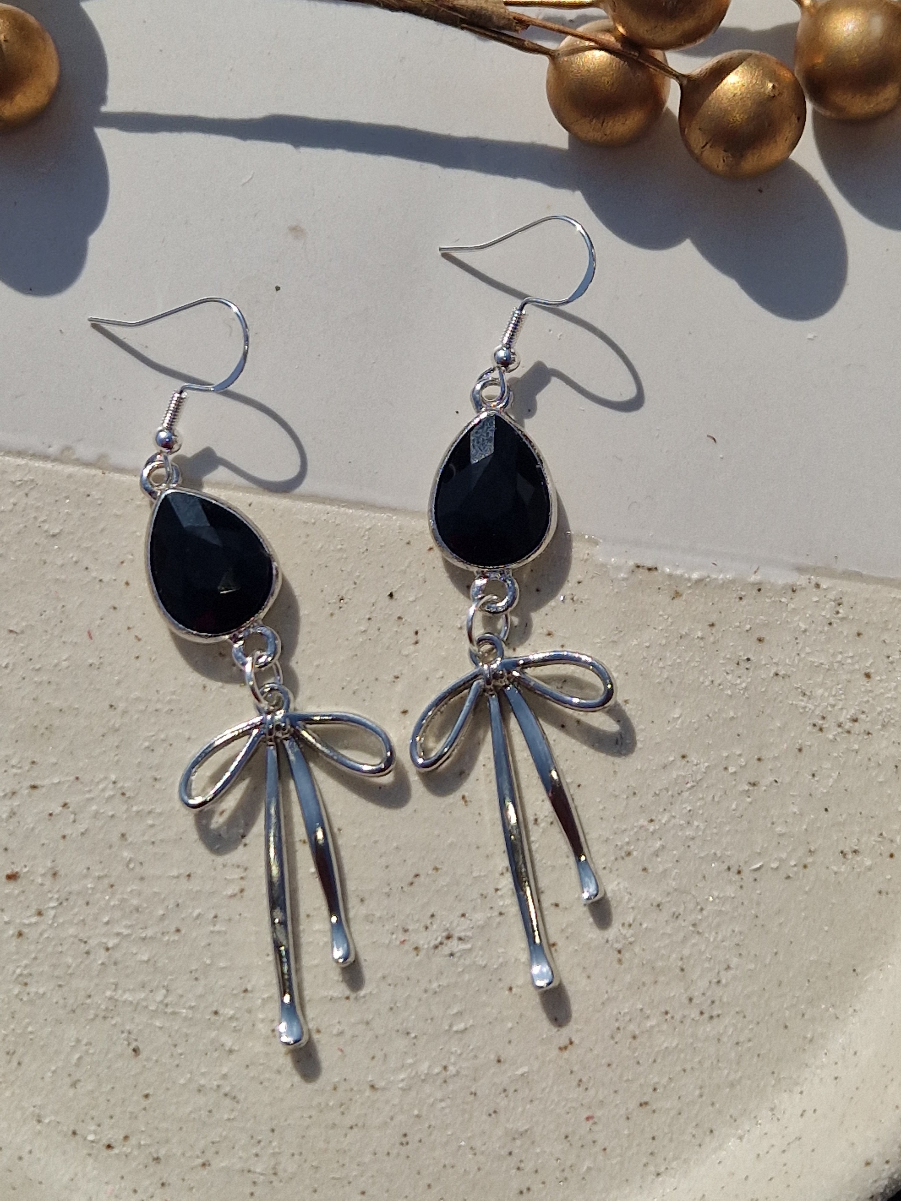 Oorbellen Dames || 'Sam' || Zilver Strik