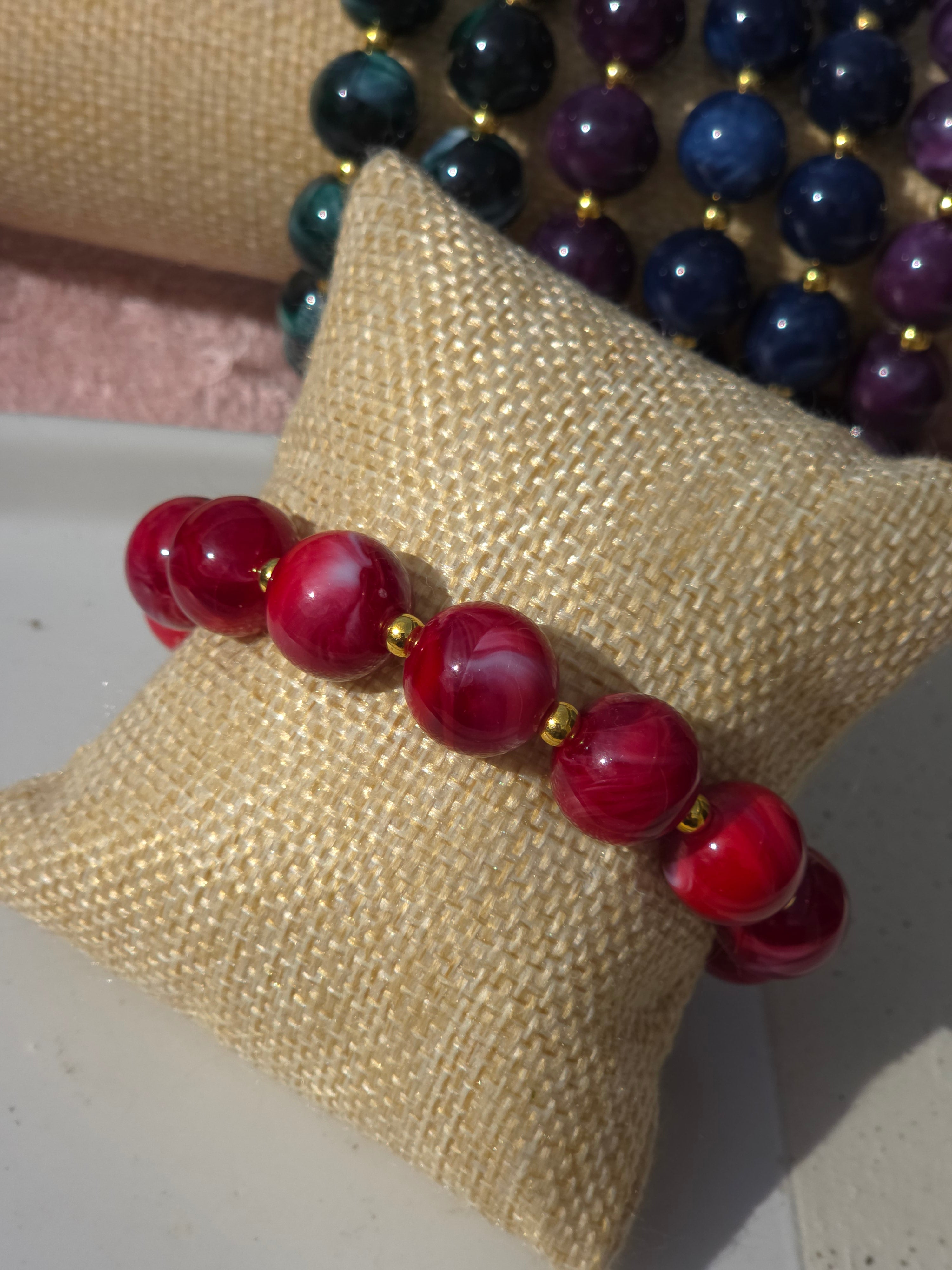 Armband Dames Rond 10mm kralen