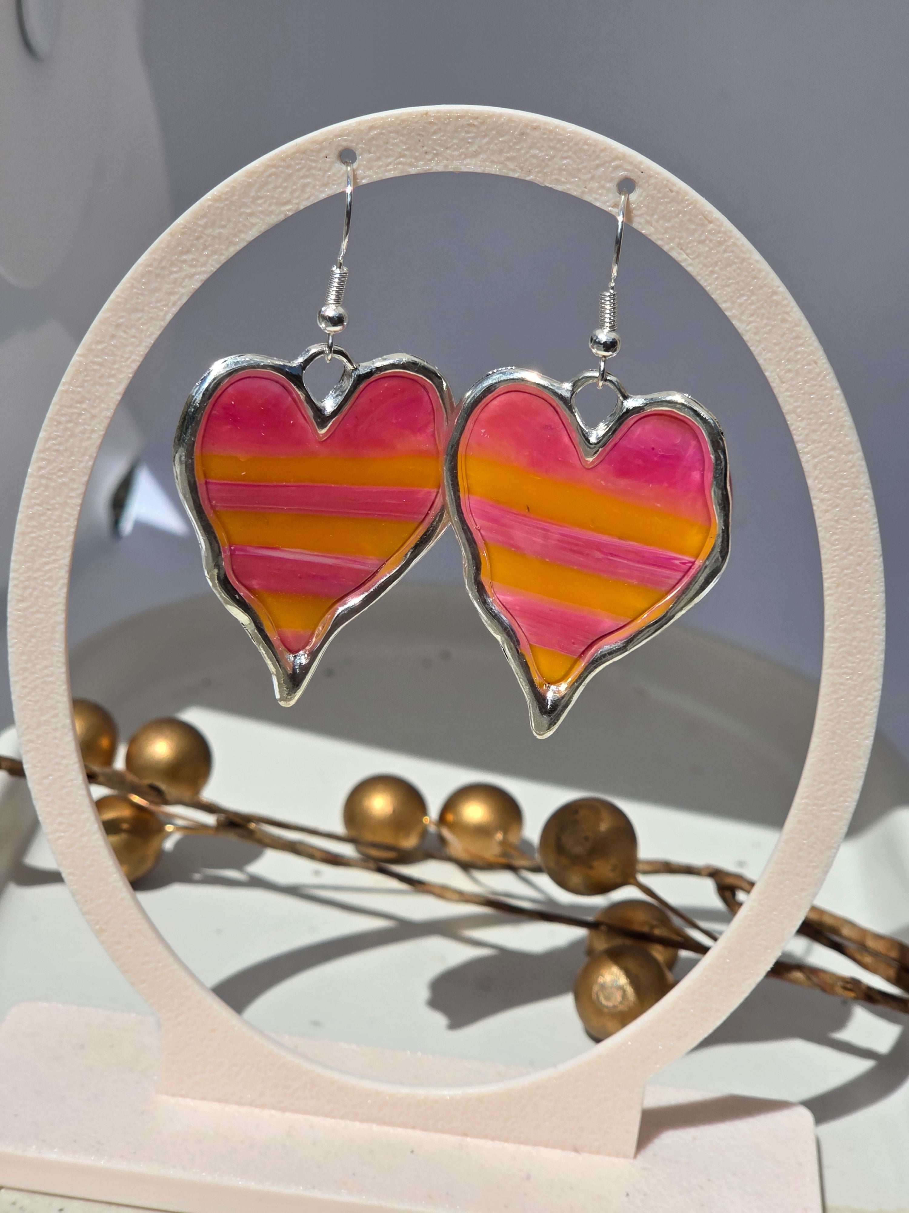 Oorbellen Dames || 'Fruity' || Hartjes