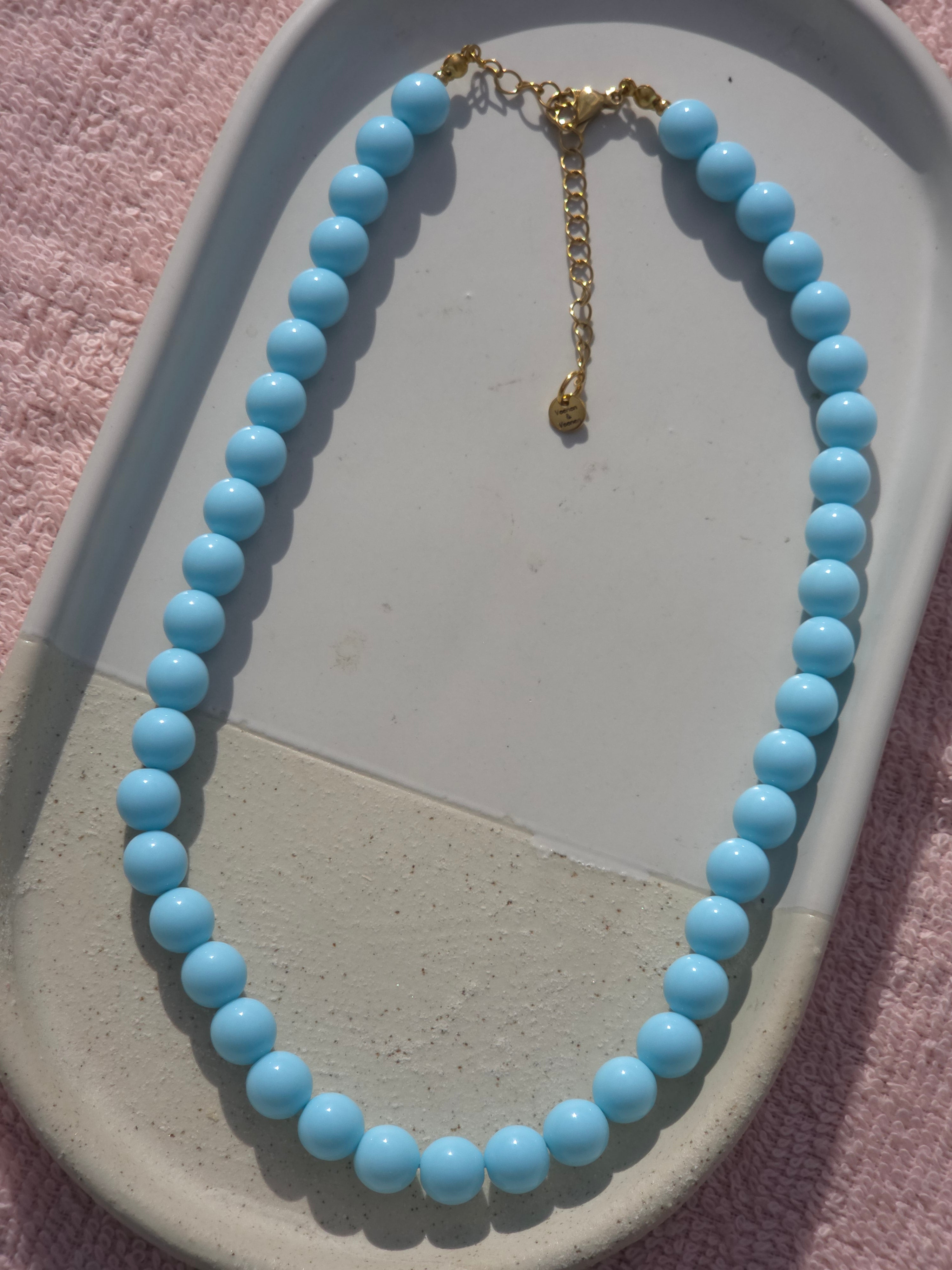 Ketting Dames || 'Kralen' || 10mm