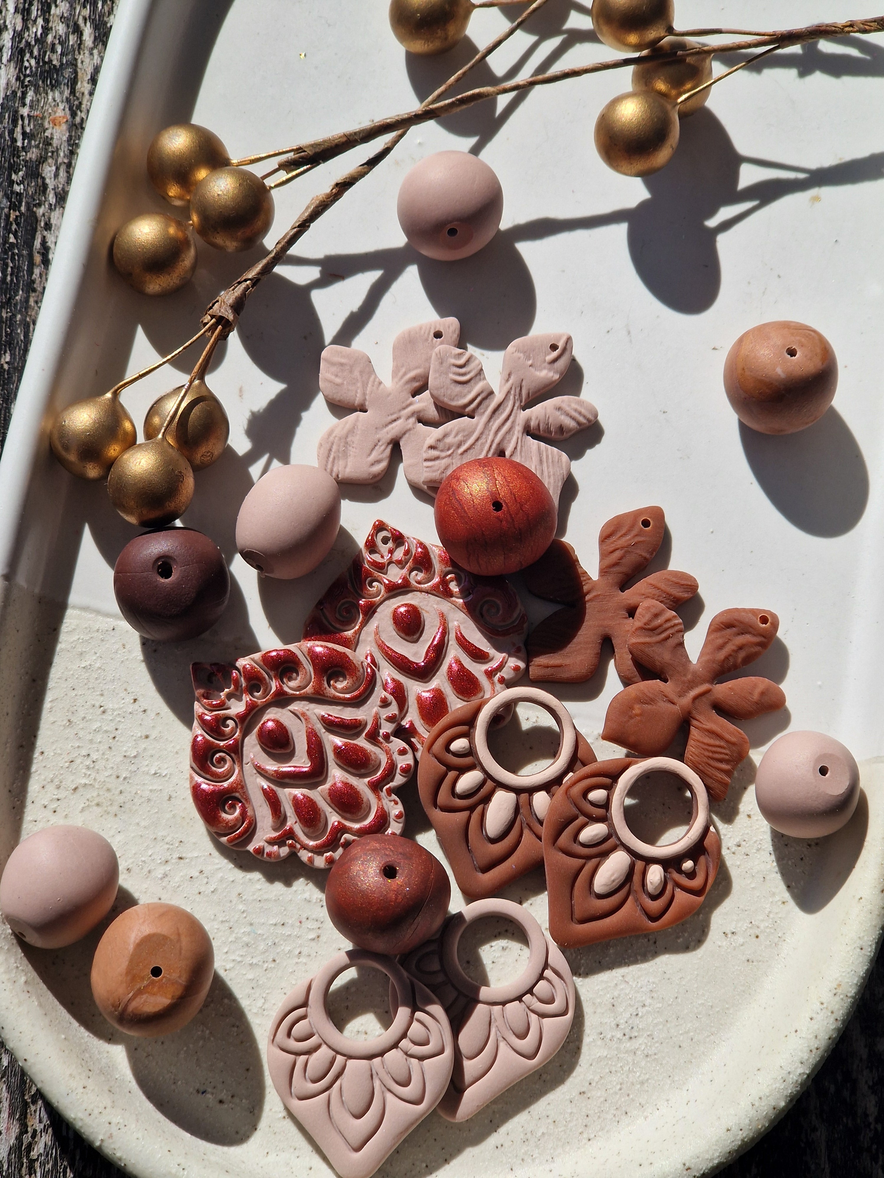 Oorbellen Dames || 'Ruby' || Flower Circle
