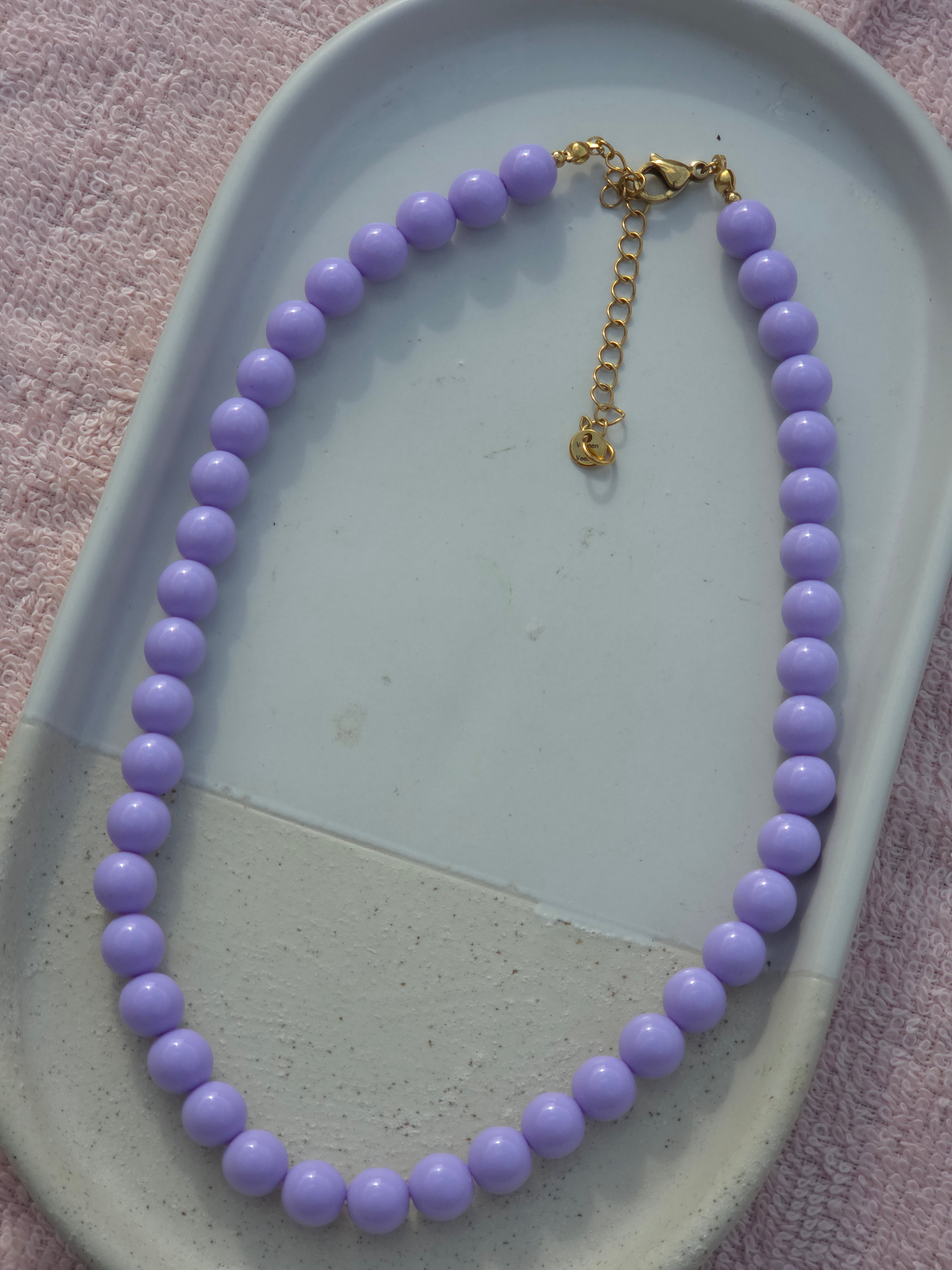 Ketting Dames || 'Kralen' || 10mm