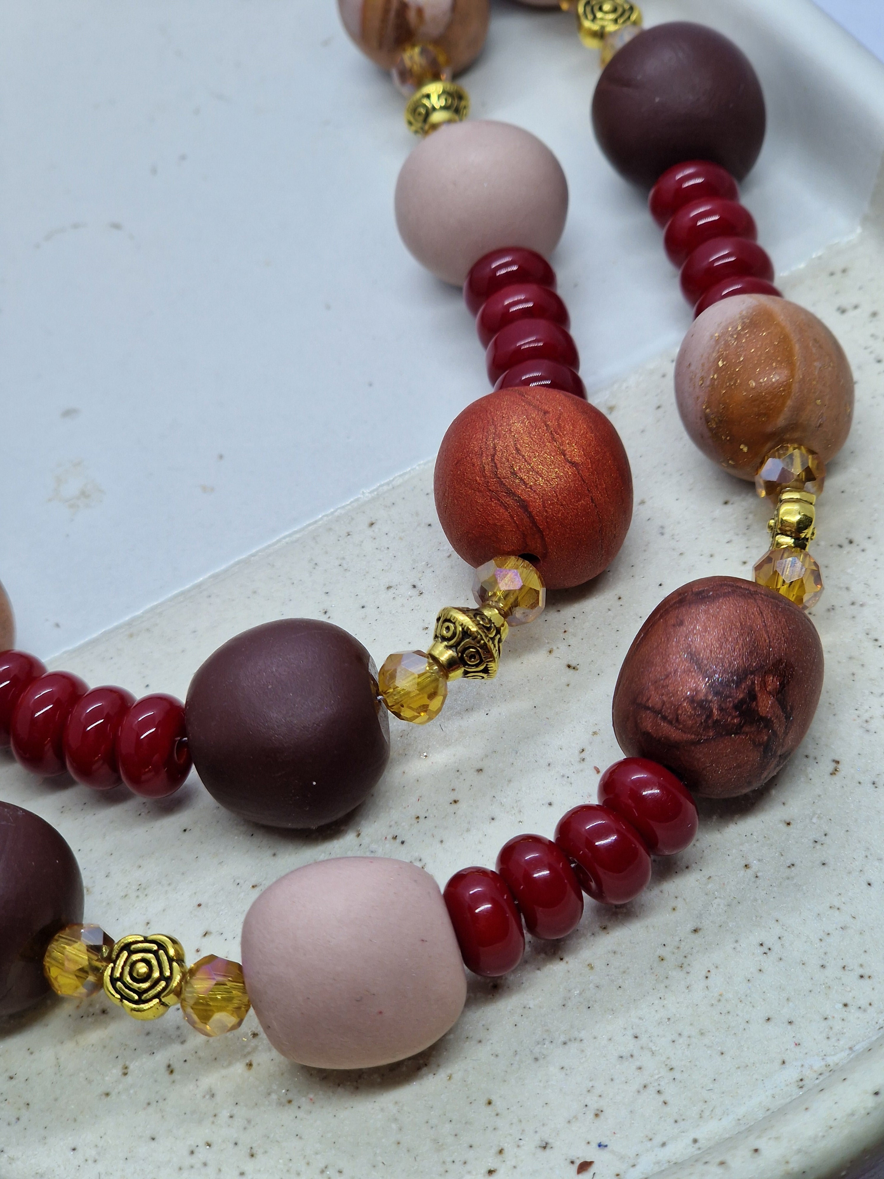 Ketting Dames || 'Fall' || Boho Beads
