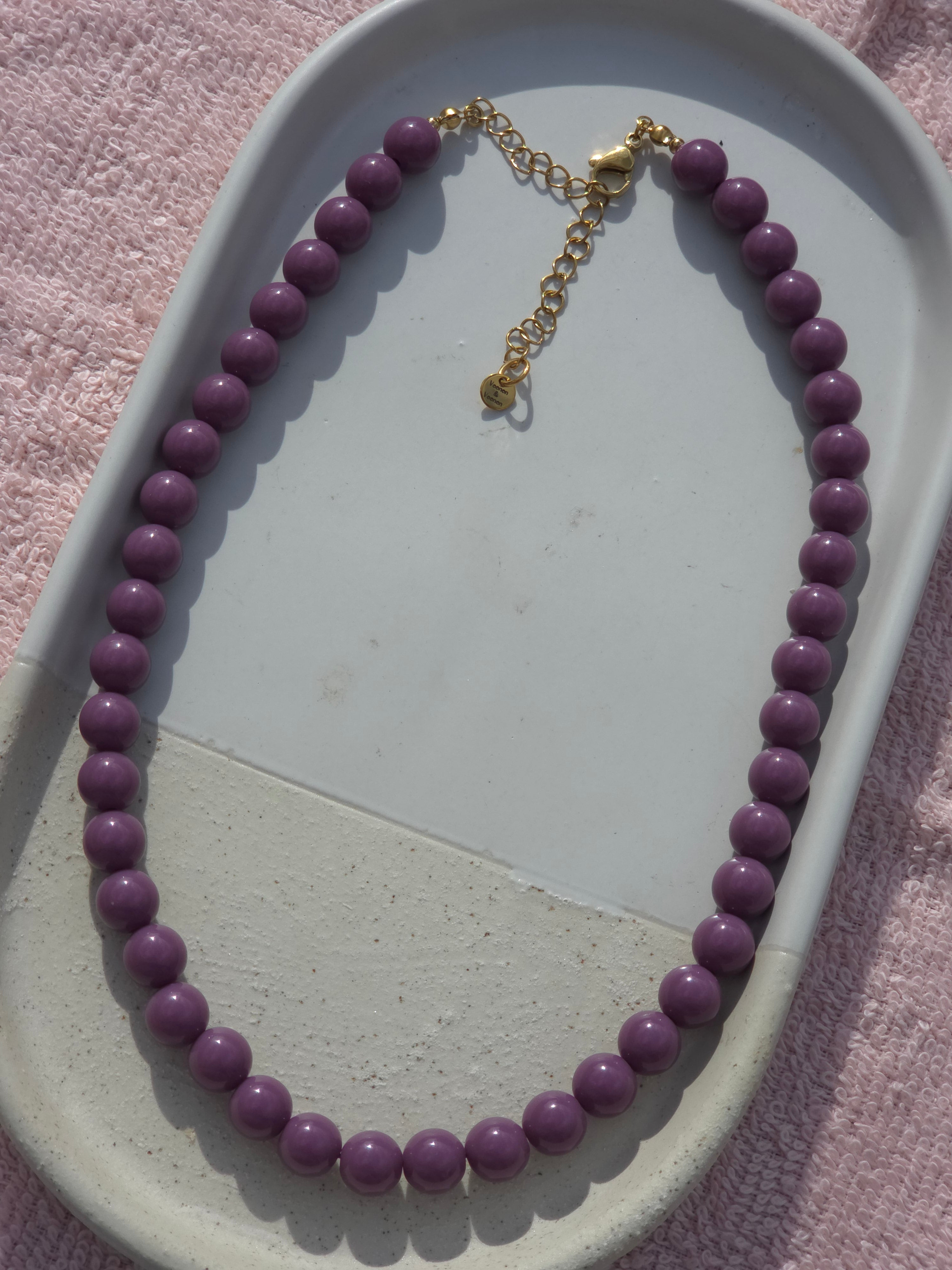 Ketting Dames || 'Kralen' || 10mm