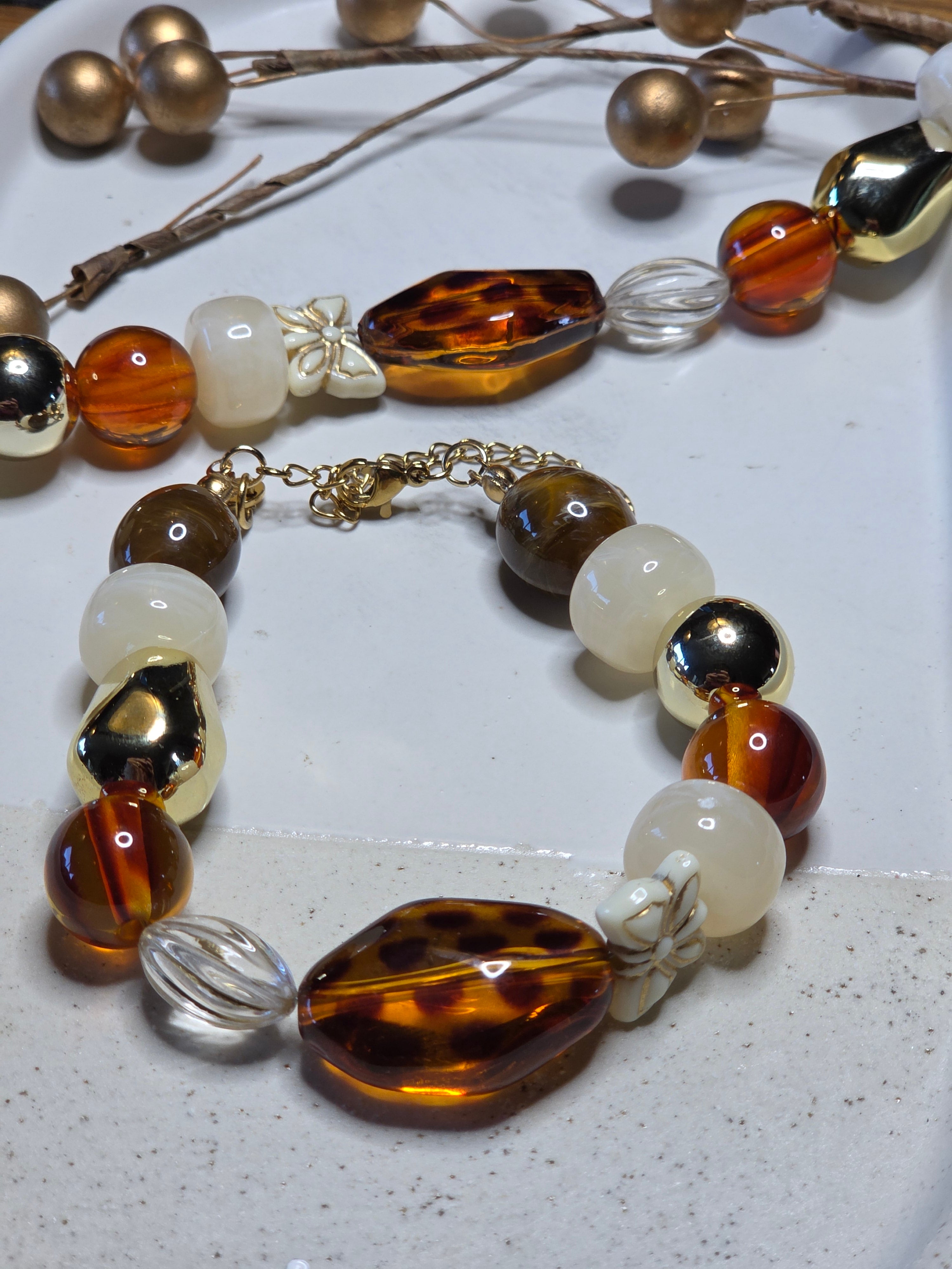 Armband Dames || 'Panter' || Verstelbaar