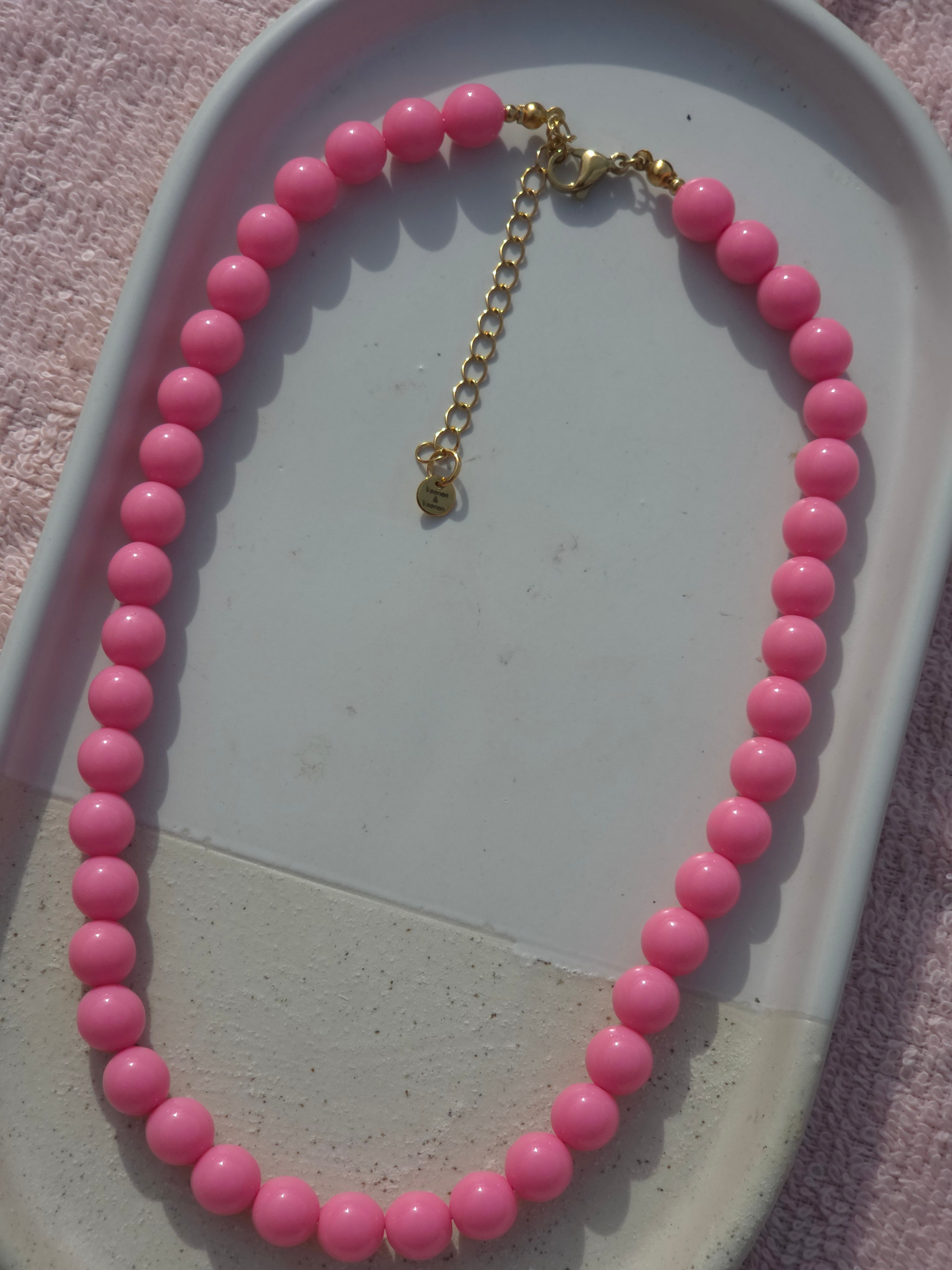Ketting Dames || 'Kralen' || 10mm