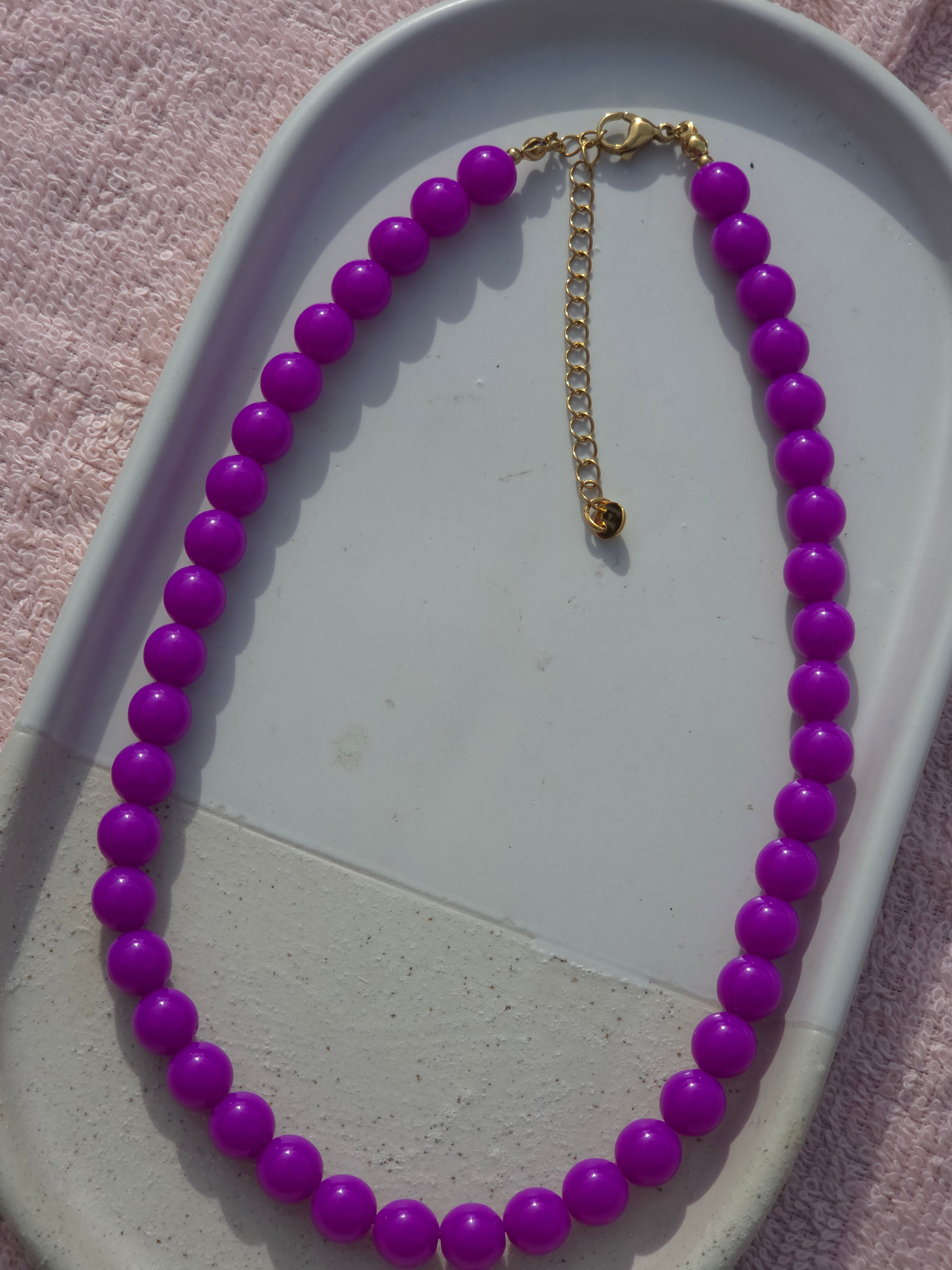 Ketting Dames || 'Kralen' || 10mm
